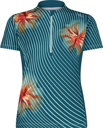 Woman T-shirt Bike acqua-deep lake (28ZN) 42