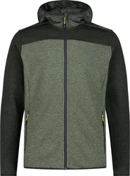 CMP MAN Jacket FIX Hood oil green/antracite