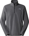 The North Face Herren 100 Glacier 1/4 Zip Pullover 4HJ grau (4HJ)