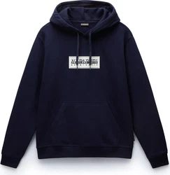 Napapijri Kapuzensweatshirt SUZE B-box Logo H Dunkelblau/Schwarz/Hellblau/Blau/Lila