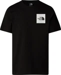 The North Face T-Shirt Fine Tee schwarz/wei