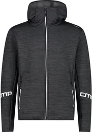 MAN Jacket FIX Hood piombo mel. (U429) 54