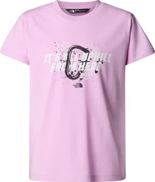 Girls Graphic Relaxed Short Sleeve Tee cyber pink (6FI) S