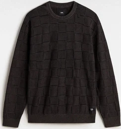 Acid Check Crew Sweater black (001) XS