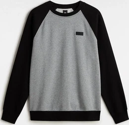 Core Basic Raglan Crew black/cement heather (001) XXL