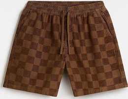 Range Checkbrd Cord Loose Short sepia (801) M
