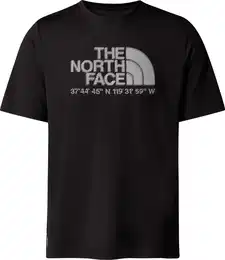 Mens 24/7 Short Sleeve Tee Logo Graphic REG tnf black (JK3) S