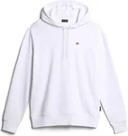 Napapijri Balis H Sum Sweatshirt Herren Langarm-Kapuzenpullover mit Reißverschluss hellweiß