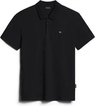 Napapijri Poloshirt Ealis dunkelrot/schwarz/weiß/black