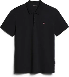 Napapijri Poloshirt Ealis dunkelrot/schwarz/weiß/black