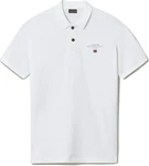 Napapijri Elbas Softshell Poloshirt Herren Kurzarm-Poloshirt (002) Weiß