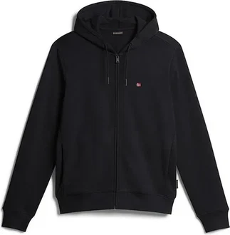 Napapijri Sweatjacke 'BALIS' rot/schwarz/weiß