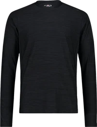 Herren Langarmshirt antracite melange (33N3147)