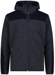 CMP Herren Jacke Fix Hood (33M4187) blau melange (33M4187)