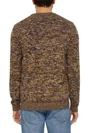 Melierter Pullover Aus 100% Organic Cotton 101cc2i301