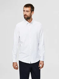 Slhslimoliver-knit Flex Shirt Ls B Noos 16077357