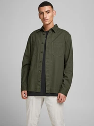 Jprblalinen Twill Overshirt L/s 12183232