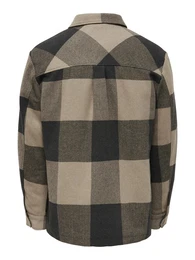 Onscreed Loose Check Wool Jacket Otw 22019957