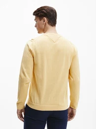Tipped Double Face Crew Neck Mw0mw17349