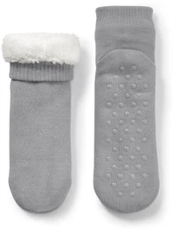 - Hausschuh-Socken - Grau - Gr.: 38/39 - grau - 38/39