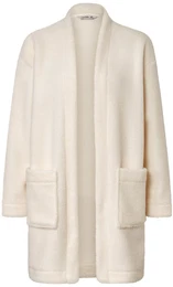- Teddyjacke - Creme - Gr.: M - wei - M 40/42