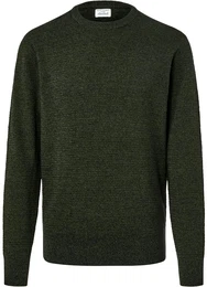 - Pullover mit Rundhalsausschnitt - Khaki - Gr.: XL - grn - XL
