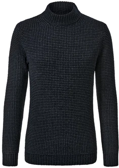 Tchibo Strickpullover Dunkelblau
