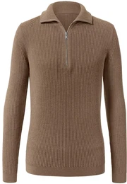 - Troyer-Pullover - Braun/Meliert - Gr.: XXL - braun - XXL