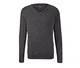 Merino-Pullover mit V-Ausschnitt
