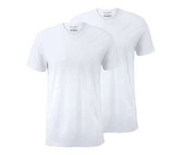2 T-Shirts mit V-Ausschnitt