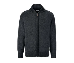 Gefütterte Strickjacke