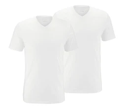 2 T-Shirts mit V-Ausschnitt
