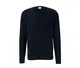 Merino-Pullover mit V-Ausschnitt