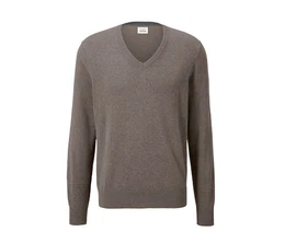 Pullover mit V-Ausschnitt