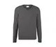Merino-Pullover mit V-Ausschnitt
