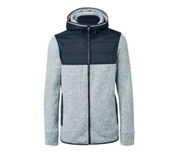 Strickfleece-Jacke