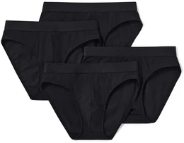- 4 Slips - Schwarz - Gr.: M/5 - schwarz - M/5