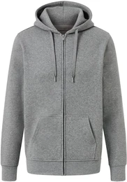 - Kapuzenjacke - Grau/Meliert - Gr.: XXL - grau - XXL