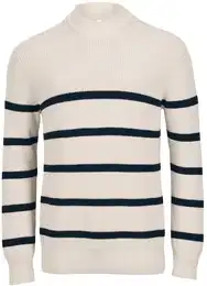 - Strickpullover - Weiss - Gr.: XL - wei - XL