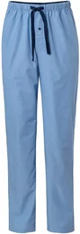 - Pyjama mit gewebter Hose - Dunkelblau - Gr.: M - blau - M