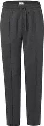 - Homewearhose - Anthrazit/Meliert - Gr.: XL - grau - XL