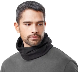 - Microfleece-Sturmhaube - Schwarz - schwarz