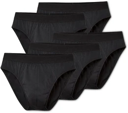 - 5 Slips - Schwarz - Gr.: M/5 - schwarz - M/5
