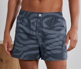 - 2 Webboxershorts - Dunkelblau - Gr.: M/5 - blau - M/5