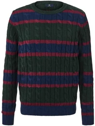 - Strickpullover - Bordeaux - Gr.: S - rot - S