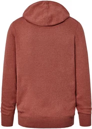 - Strick-Hoodie - Terrakotta - Gr.: M - terrakottafarben - M