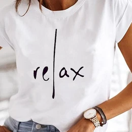 Casual Short-sleeve T-shirt For Women With A Relaxed Fit