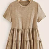 Šaty móda pro plnoštíhlé na křest image