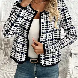 2025 's - Elegant Open-front Jacket