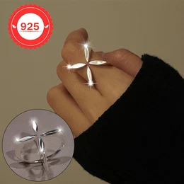 S925 Silver Unique Ring, Simple , Fashionable And Elegant, Suitable For , Parties, Gifts - Elegant Jewelry Suitable For All
